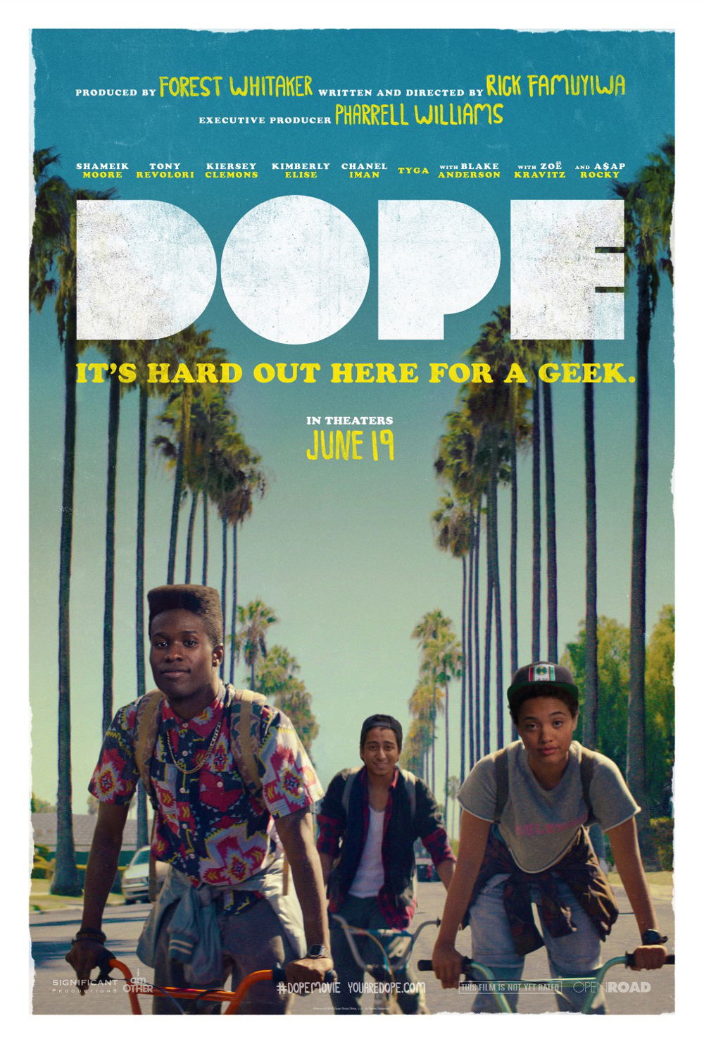 moviegoer.com: DOPE movie poster