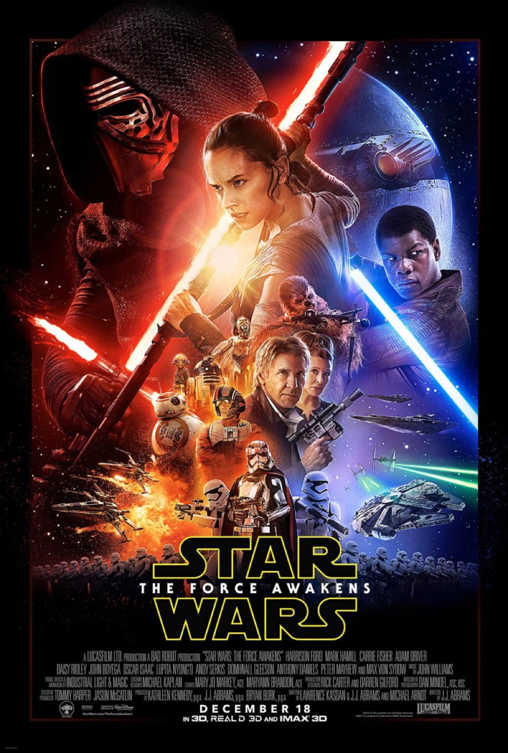 moviegoer.com: STAR WARS: THE FORCE AWAKENS movie poster