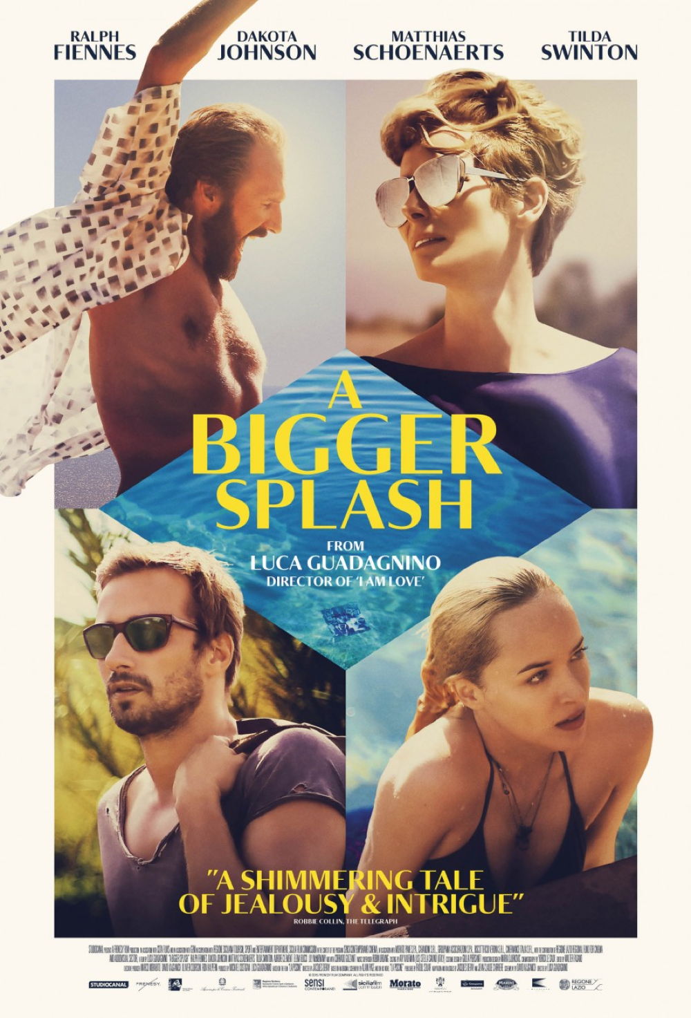 moviegoer.com: A BIGGER SPLASH movie poster