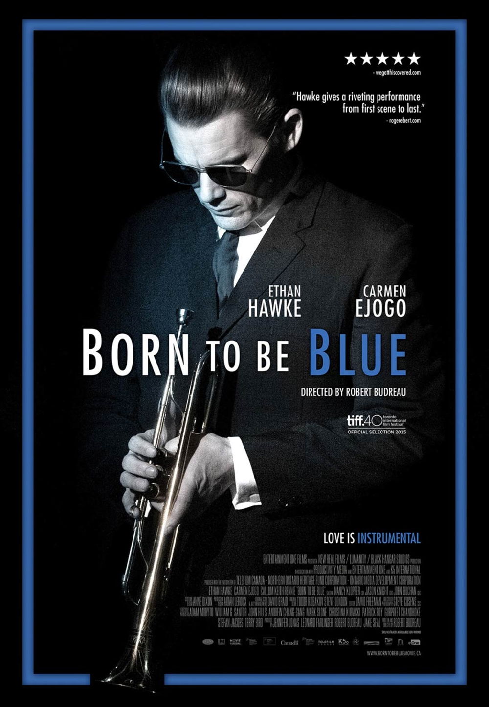 moviegoer.com: BORN TO BE BLUE movie poster