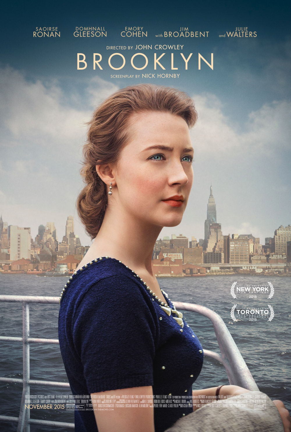 moviegoer.com: BROOKLYN movie poster