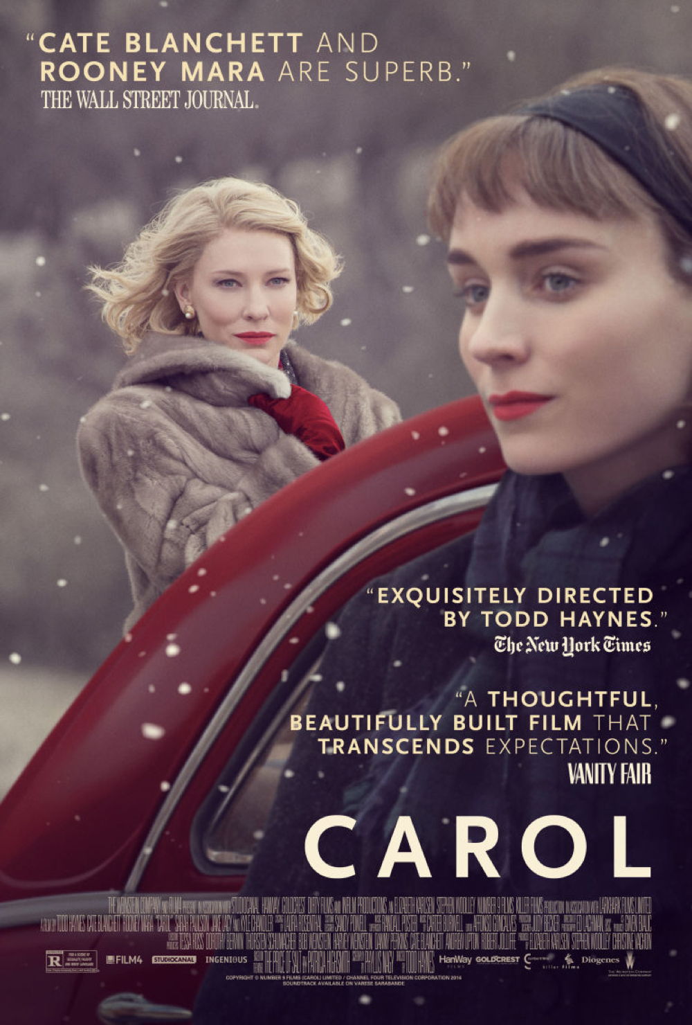 moviegoer.com: CAROL movie poster