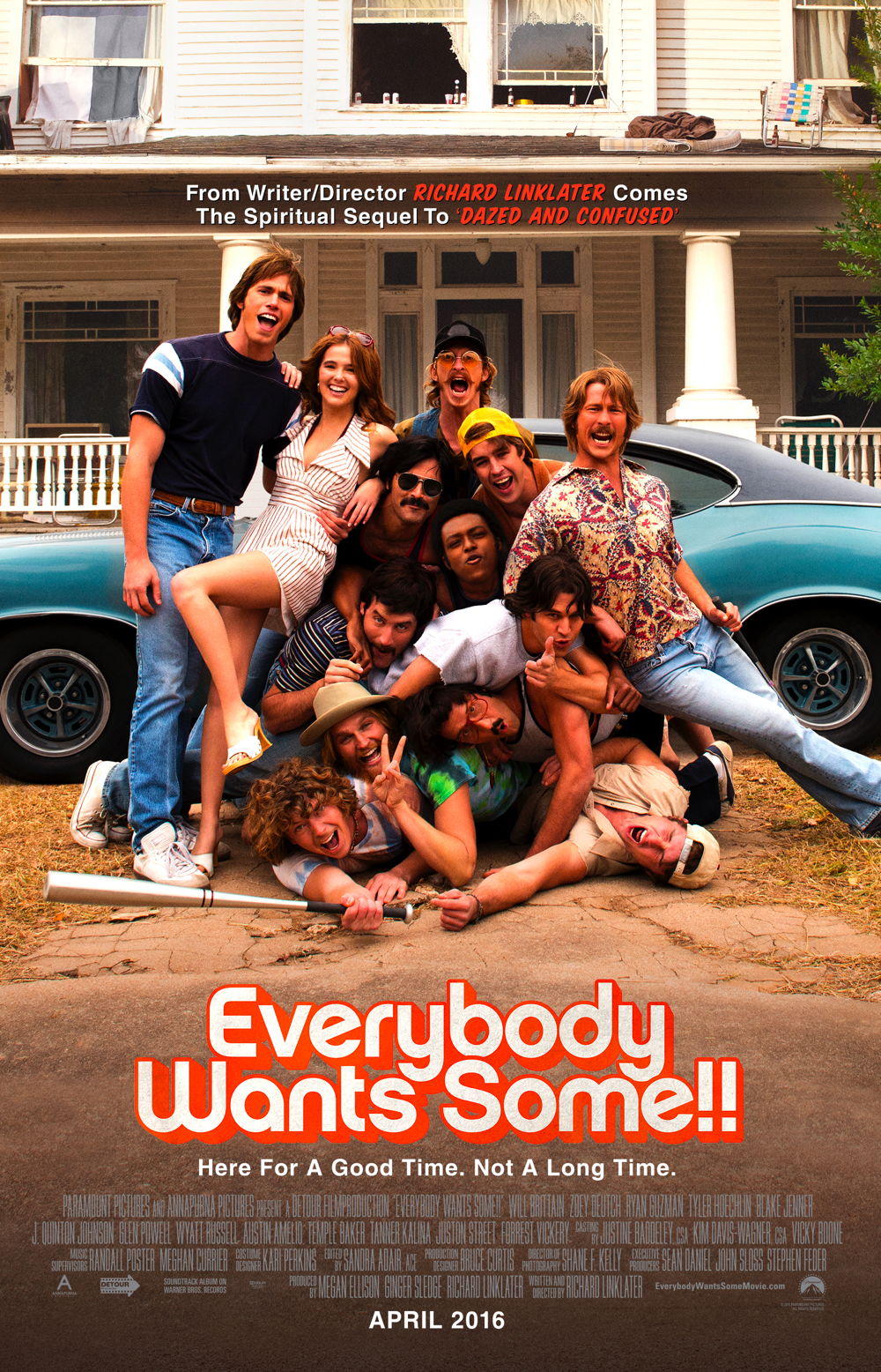 moviegoer.com: EVERYBODY WANTS SOME movie poster