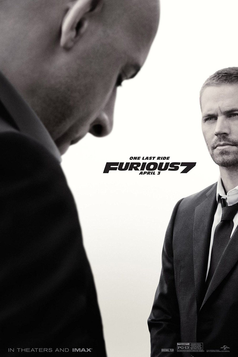 FAST AND FURIOUS 7 movie poster