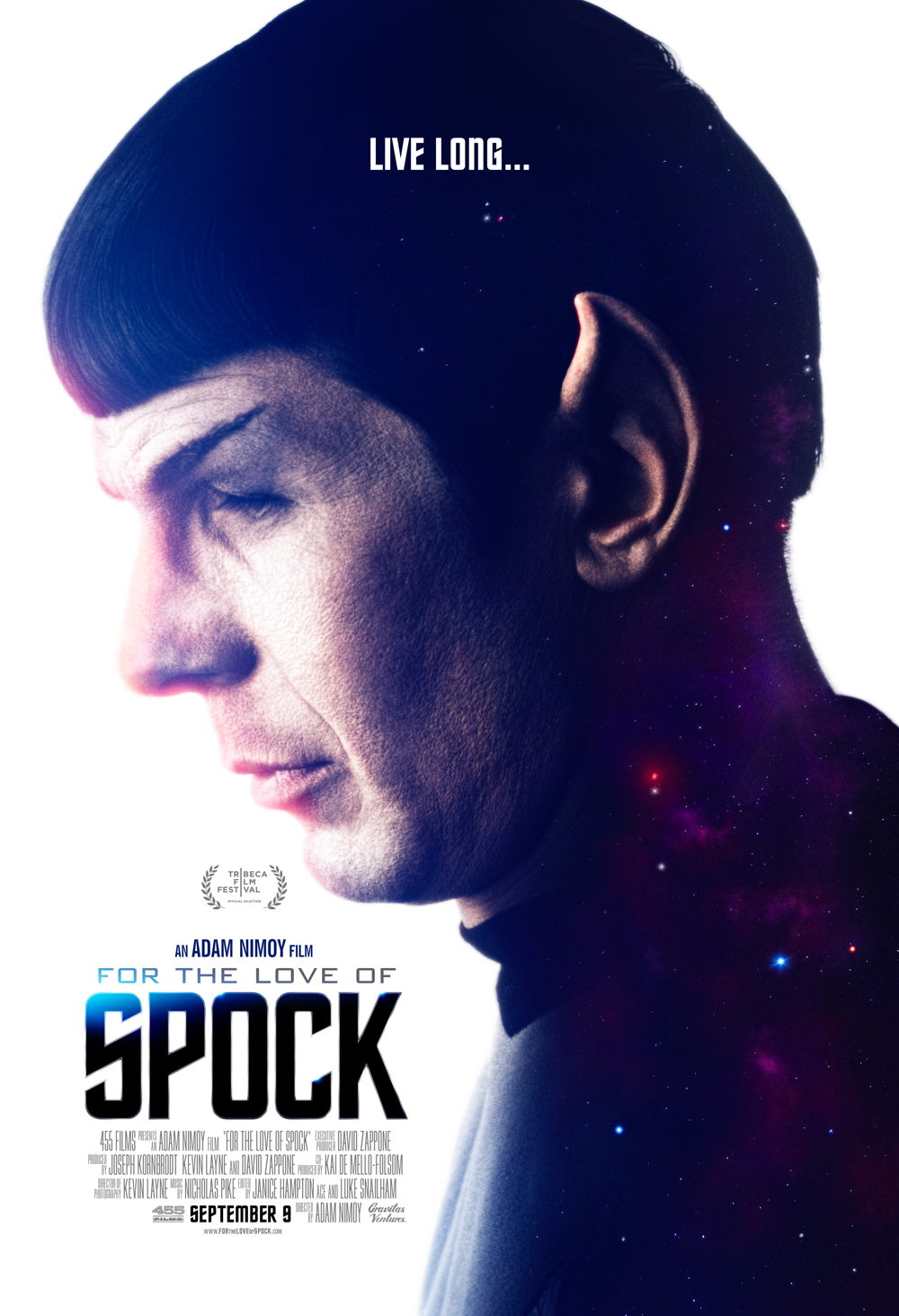 moviegoer.com: FOR THE LOVE OF SPOCK movie poster