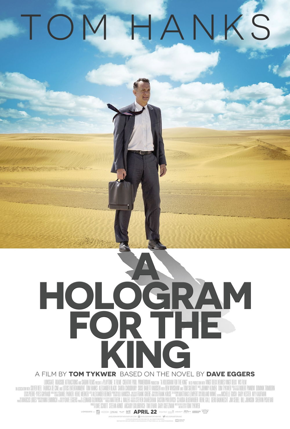 moviegoer.com: A HOLOGRAM FOR THE KING movie poster