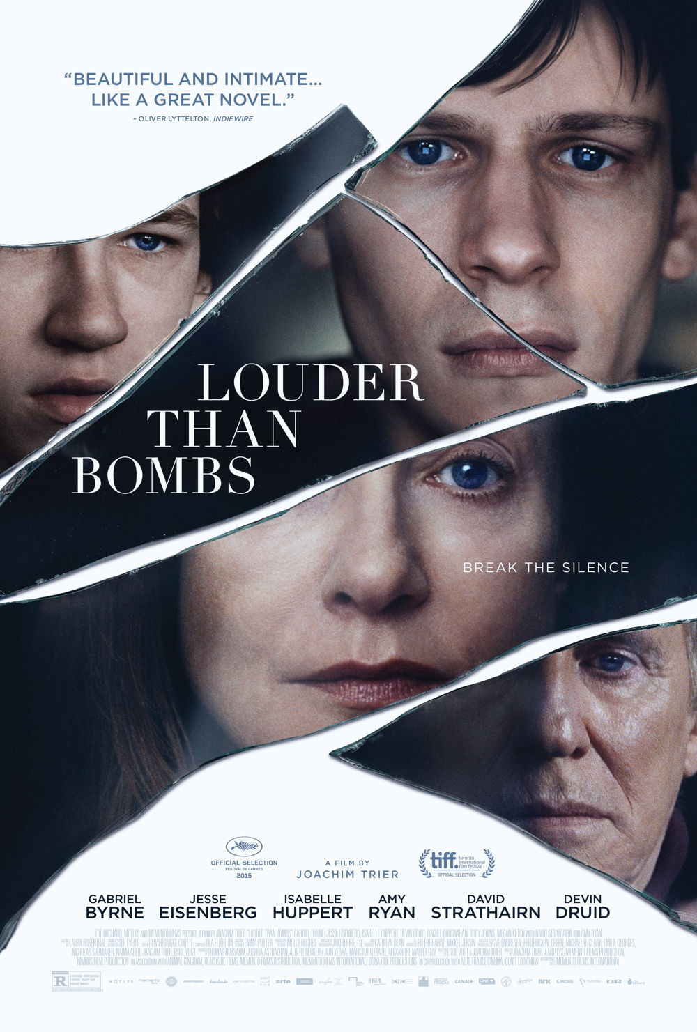 moviegoer.com: LOUDER THAN BOMBS movie poster