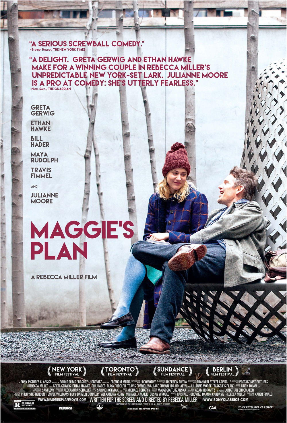 moviegoer.com: MAGGIE'S PLAN movie poster