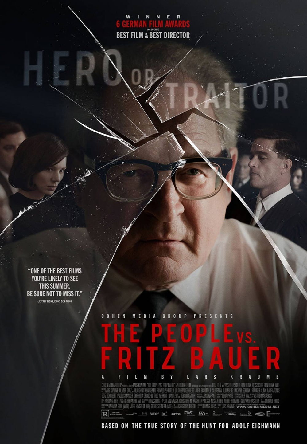 moviegoer.com: THE PEOPLE VS FRITZ BAUER movie poster