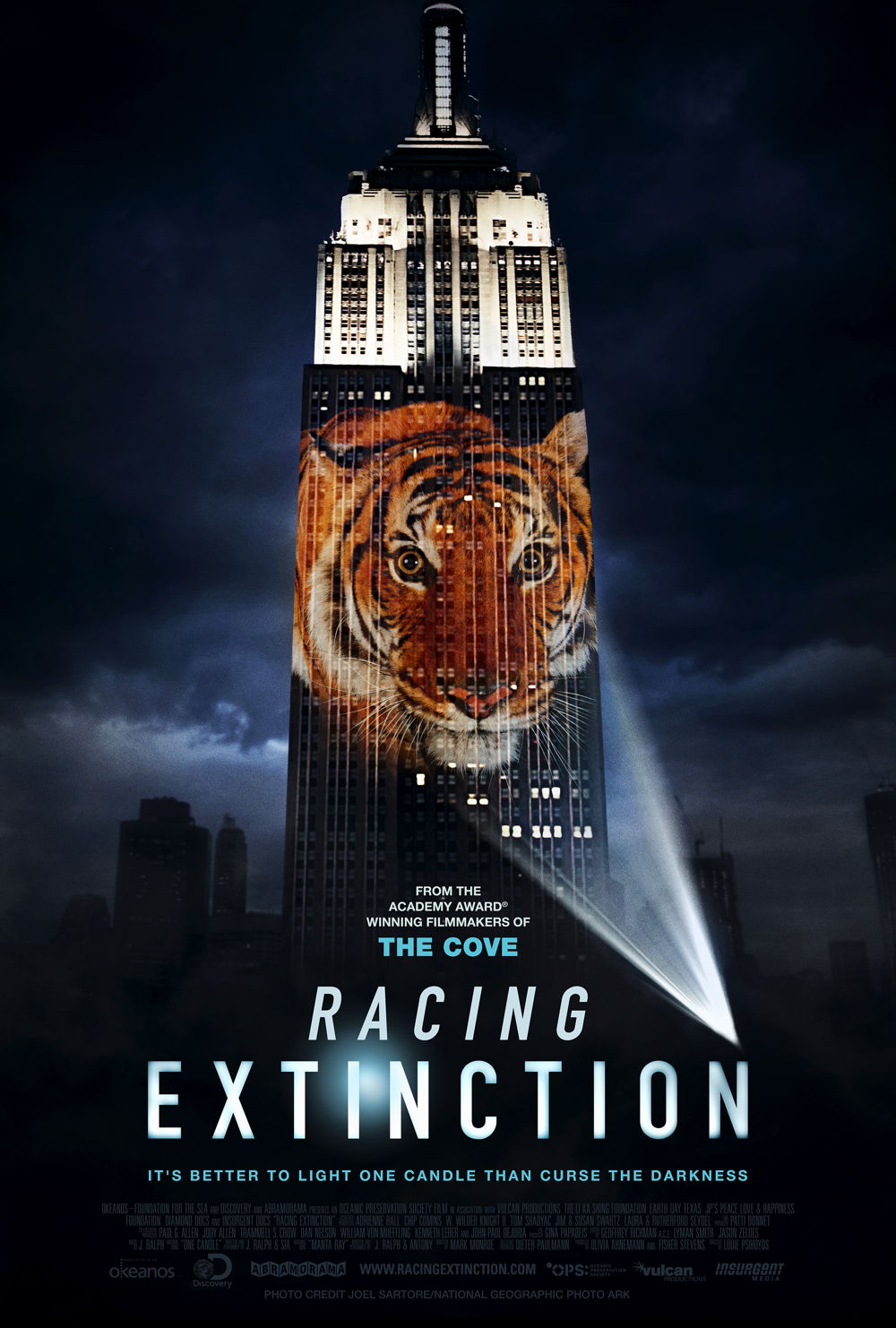 moviegoer.com: RACING EXTINCTION movie poster