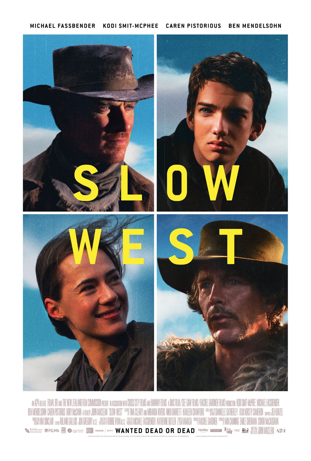 SLOW WEST movie poster