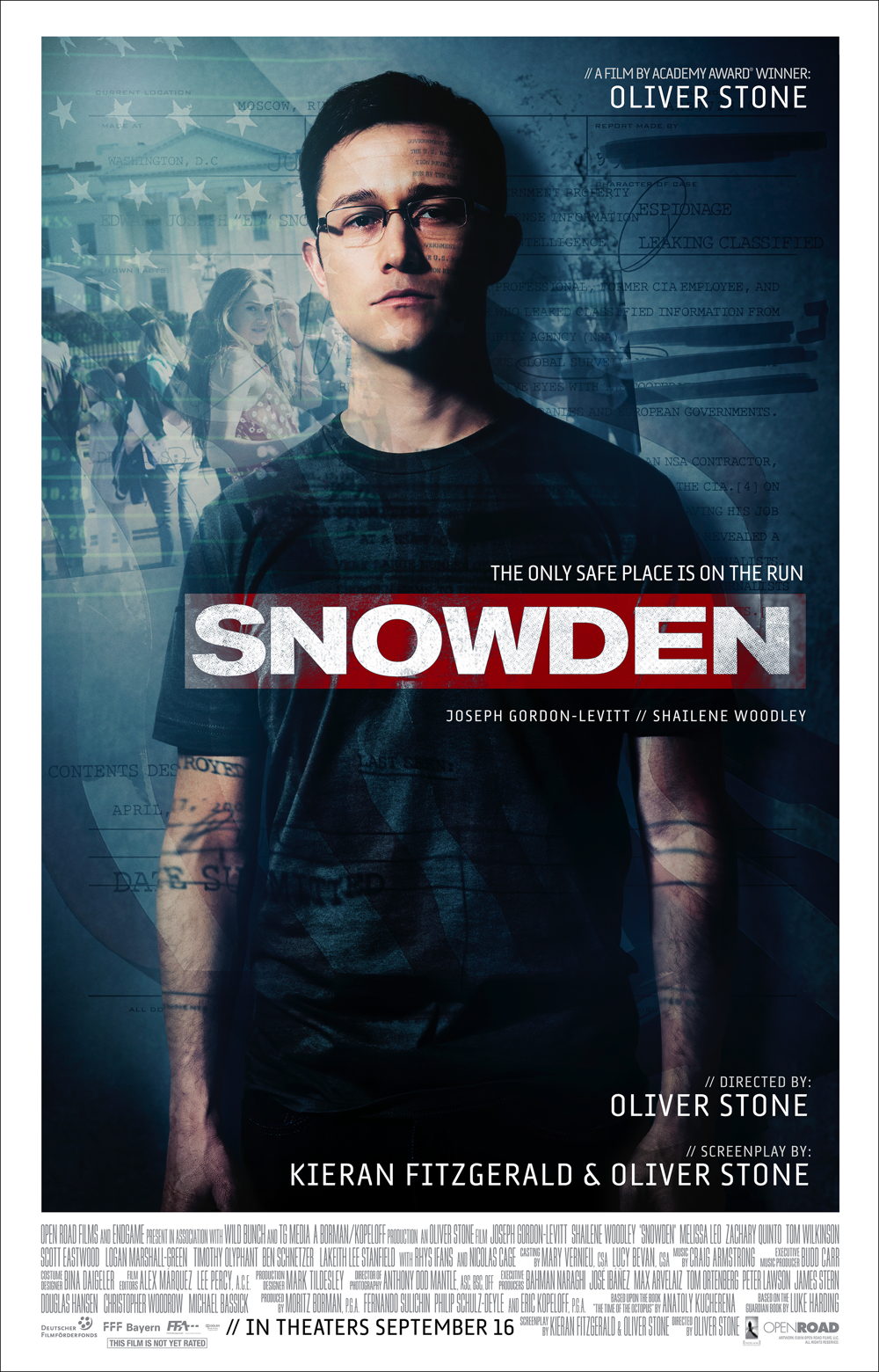 moviegoer.com: SNOWDEN movie poster