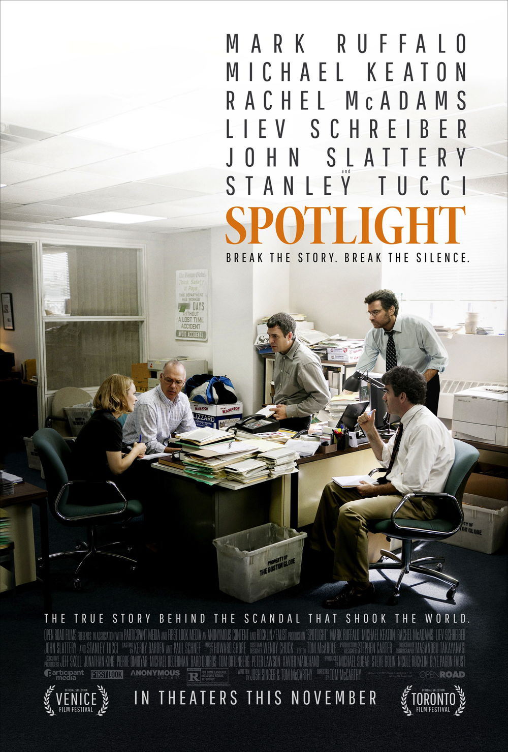 moviegoer.com: SPOTLIGHT movie poster