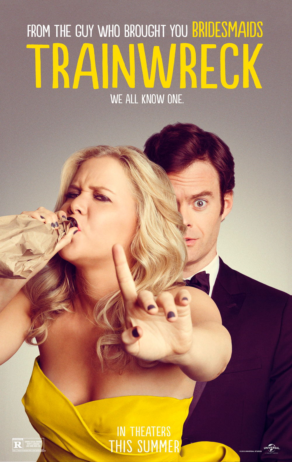 TRAINWRECK movie poster